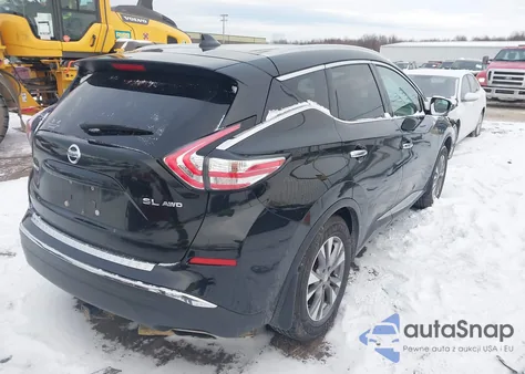 2016 Nissan Murano Sl from USA, damaged, VIN 5N1AZ2MH4GN145377